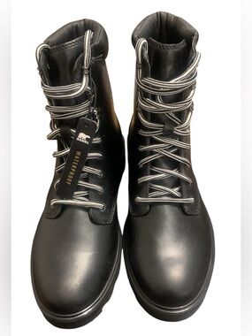 SOREL Lennox™ Women’s Boots Lace-up Waterproof Size 10 Black Leather NEW *READ*
